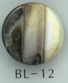 BL-12 Bouton en coquillage à tige à gradins