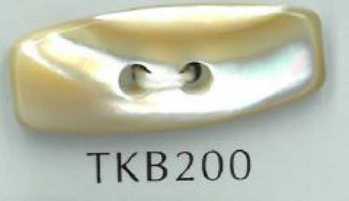 TKB200 Bouton coquillage duffle à 2 trous
