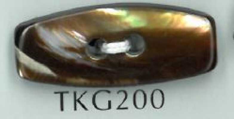TKG200 Bouton coquillage duffle à 2 trous