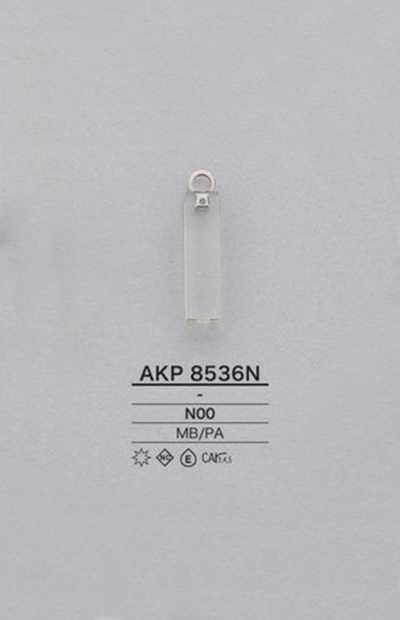 AKP8536N Tirette carrée de fermeture éclair en nylon