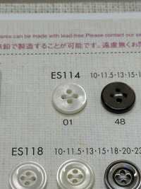 ES114 DAIYA BUTTONS Bouton En Polyester Façon Coquillage DAIYA BUTTON Sous-photo