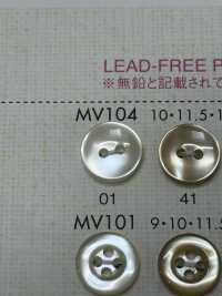 MV104 DAIYA BUTTONS Bouton En Polyester à 2 Trous En Forme De Coquillage DAIYA BUTTON(DAIYA BUTTON) Sous-photo