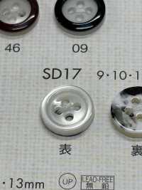 SD17 BOUTONS DAIYA Résistant Aux Chocs HYPER DURABLE "" Série "" Shell-like Polyester Button ""[Bouton] DAIYA BUTTON(DAIYA BUTTON) Sous-photo