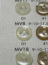 MV8 DAIYA BUTTONS Bouton En Polyester Façon Coquillage DAIYA BUTTON(DAIYA BUTTON) Sous-photo