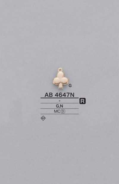 AB4647N Pièce motif en forme de massue