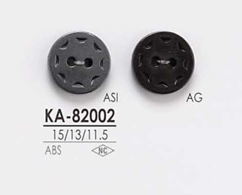 KA82002 Bouton métallique à 4 trous pour vestes et costumes