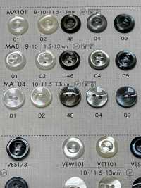 MA104 DAIYA BUTTONS Bouton En Polyester Façon Coquillage DAIYA BUTTON Sous-photo