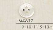 MAW17 DAIYA BUTTONS Bouton en polyester effet nacre