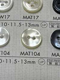 MAT104 DAIYA BUTTONS Bouton En Polyester Façon Coquillage DAIYA BUTTON Sous-photo