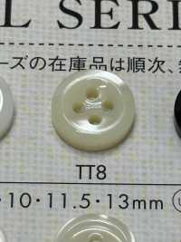 TT8 DAIYA BUTTONS Bouton En Polyester Façon Coquillage DAIYA BUTTON Sous-photo