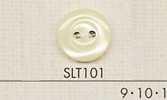 SLT101 DAIYA BUTTONS Bouton en polyester aspect nacre