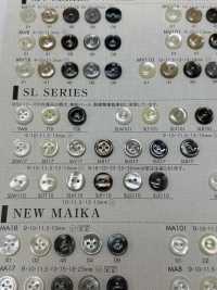SLS17 DAIYA BUTTONS Bouton En Polyester Façon Coquillage DAIYA BUTTON(DAIYA BUTTON) Sous-photo