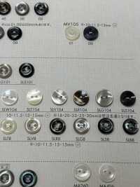SLS104 DAIYA BUTTONS Bouton En Polyester Façon Coquillage DAIYA BUTTON(DAIYA BUTTON) Sous-photo