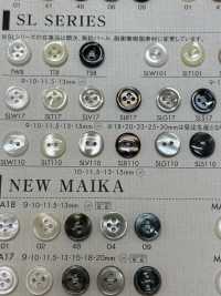 SLW110 DAIYA BUTTONS Bouton En Polyester Façon Coquillage DAIYA BUTTON(DAIYA BUTTON) Sous-photo
