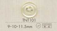 TNT101 DAIYA BUTTONS Bouton en polyester aspect nacre résistant à la chaleur