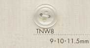 TNW8 DAIYA BUTTONS Bouton en polyester aspect nacre résistant à la chaleur