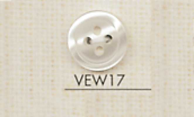 VEW17 DAIYA BUTTONS Bouton en polyester effet coquille