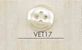 VET17 DAIYA BUTTONS Bouton en polyester effet coquille