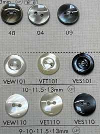 VES101 DAIYA BUTTONS Bouton En Polyester Façon Coquillage DAIYA BUTTON(DAIYA BUTTON) Sous-photo