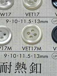 VET17M DAIYA BUTTONS Bouton En Polyester Façon Coquillage DAIYA BUTTON Sous-photo