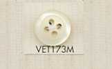 VET173M DAIYA BUTTONS Bouton en polyester aspect nacre