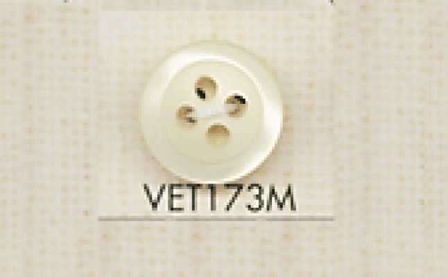 VET173M DAIYA BUTTONS Bouton en polyester aspect nacre