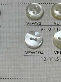 VEW104 DAIYA BUTTONS Bouton En Polyester Façon Coquillage DAIYA BUTTON Sous-photo