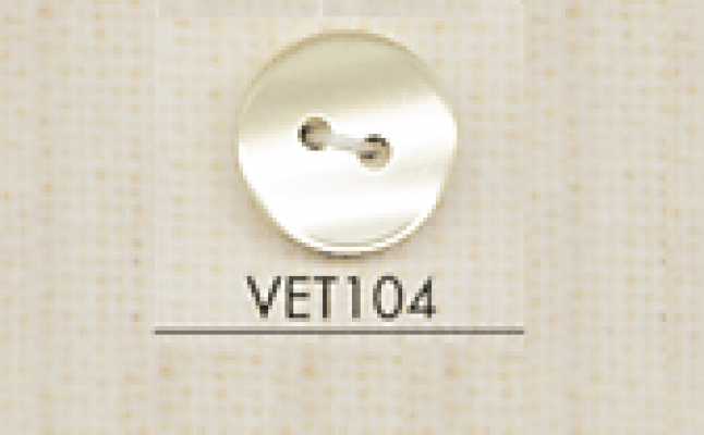 VET104 DAIYA BUTTONS Bouton en polyester aspect nacre