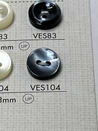 VES104 DAIYA BUTTONS Bouton En Polyester Façon Coquillage DAIYA BUTTON Sous-photo