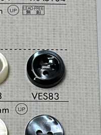 VES83 DAIYA BUTTONS Bouton En Polyester Façon Coquillage DAIYA BUTTON Sous-photo