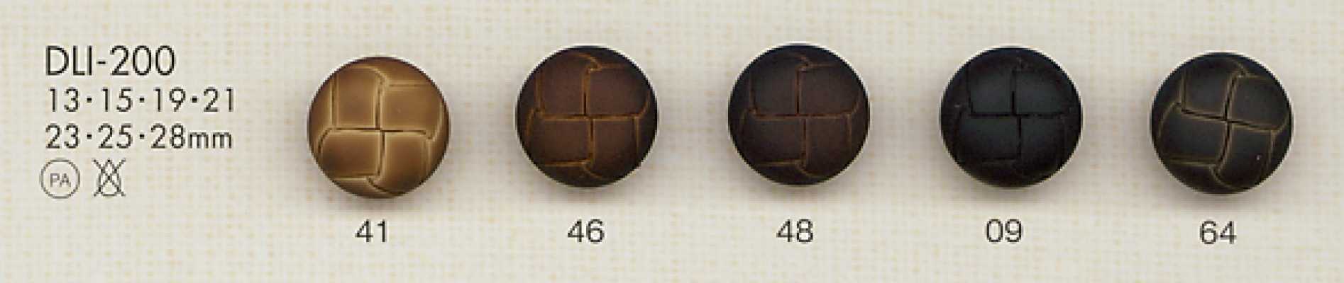 DLI-200 Bouton en nylon effet cuir