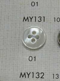 MY131 DAIYA BUTTONS Bouton En Polyester Façon Coquillage DAIYA BUTTON Sous-photo