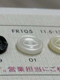 FR105 DAIYA BUTTONS Bouton En Polyester Façon Coquillage (Yeux De Chat) DAIYA BUTTON(DAIYA BUTTON) Sous-photo