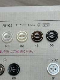 FR105 DAIYA BUTTONS Bouton En Polyester Façon Coquillage (Yeux De Chat) DAIYA BUTTON(DAIYA BUTTON) Sous-photo