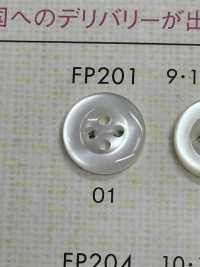 FP201 DAIYA BUTTONS Bouton En Polyester Façon Coquillage DAIYA BUTTON(DAIYA BUTTON) Sous-photo
