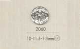 2060 DAIYA BUTTONS Bouton en polyester pailleté