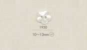 1950 DAIYA BUTTONS Bouton en polyester à deux trous (en forme de fleur)