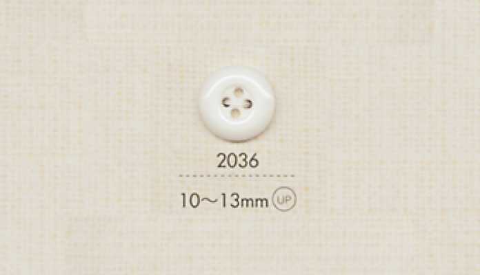 2036 DAIYA BUTTONS Bouton en polyester à quatre trous