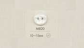 M820 DAIYA BUTTONS Bouton en polyester à 2 trous