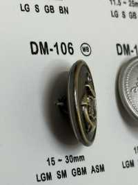 DM106 Bouton En Métal Motif Ikari Pour Veste DAIYA BUTTON(DAIYA BUTTON) Sous-photo