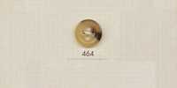 464 DAIYA BUTTONS Bouton en polyester style buffle à quatre trous (ocre)
