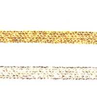 116-3113 Bambou Tissage Sergé 13 Métallisé[Ruban Ruban Cordon] DARIN Sous-photo