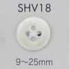 SHV18 Bouton à 4 trous en nacre