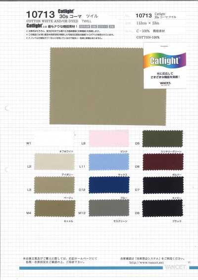10713 Catlight® Sergé peigné 30S