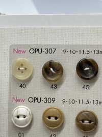 OPU307 Boutons Polyester 4 Trous écaille De Tortue DAIYA BUTTON(DAIYA BUTTON) Sous-photo