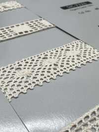 SIC-7262 Lacets Torsadés En Coton Biologique / 15 Mm[Dentelle] SHINDO(SIC) Sous-photo