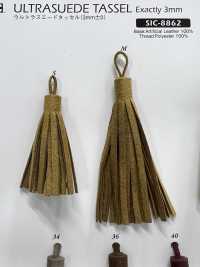 SIC-8862 Pompon En Ultrasuede 3 Mm[Ruban Ruban Cordon] SHINDO(SIC) Sous-photo
