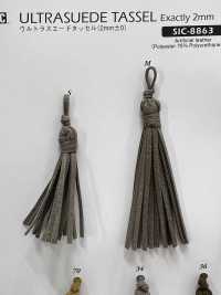 SIC-8863 Pompon En Ultrasuede 2 Mm[Ruban Ruban Cordon] SHINDO(SIC) Sous-photo