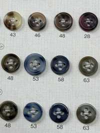 MYP60 Bouton En Polyester à 4 Trous Pour Chemises Et Vestes De Style Buffalo DAIYA BUTTON(DAIYA BUTTON) Sous-photo