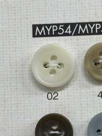 MYP54 Bouton Simple En Polyester Mat à 4 Trous DAIYA BUTTON(DAIYA BUTTON) Sous-photo